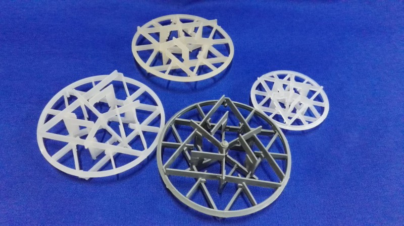 塑料雪花環填料