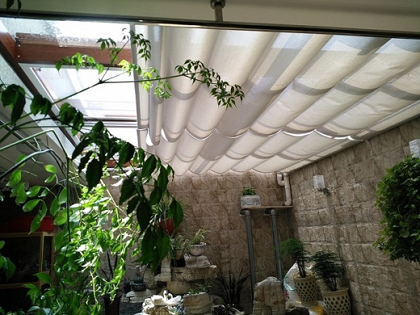 庭院陽光房遮陽簾
