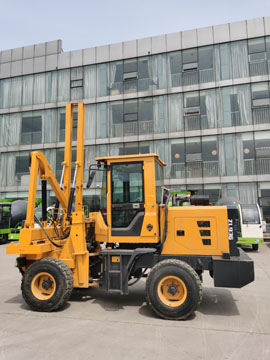 高速公路護欄打樁機