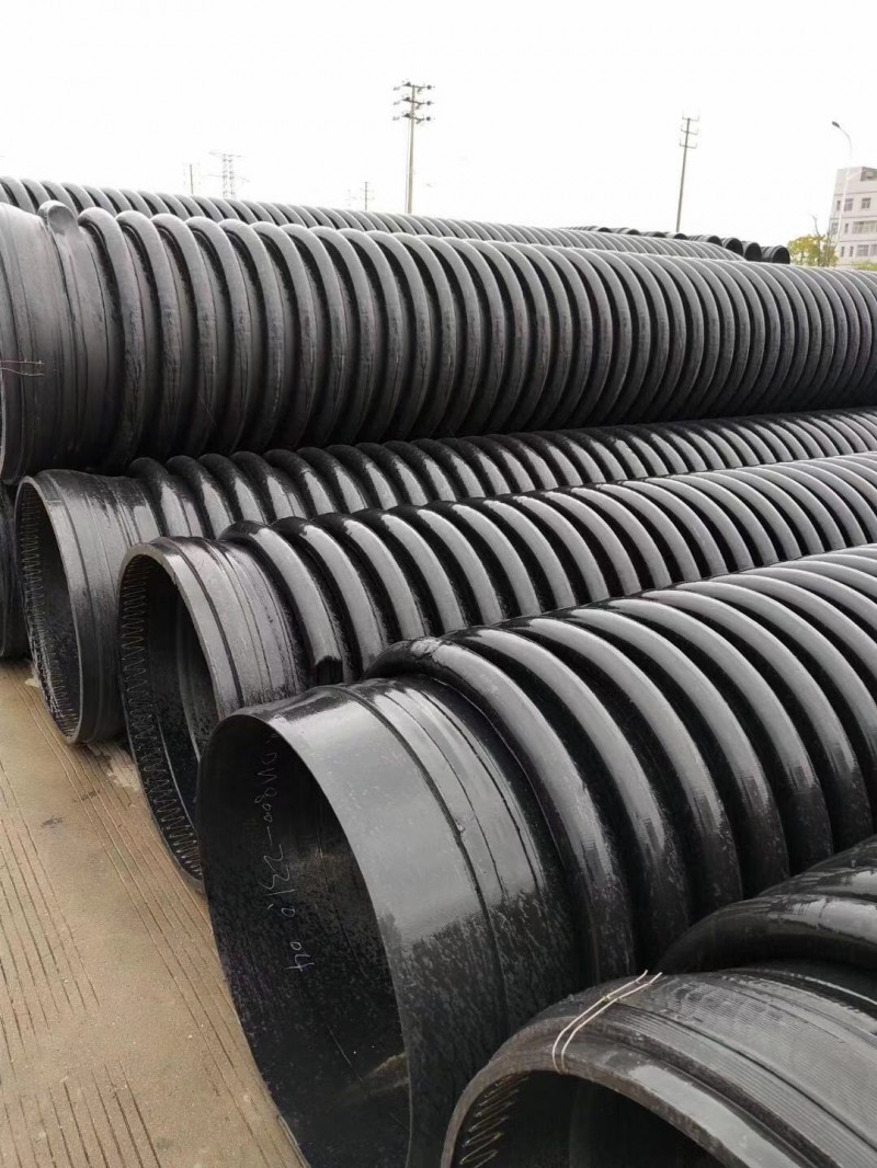 湖北廠家供應HDPE纏繞增強結構壁(B)管