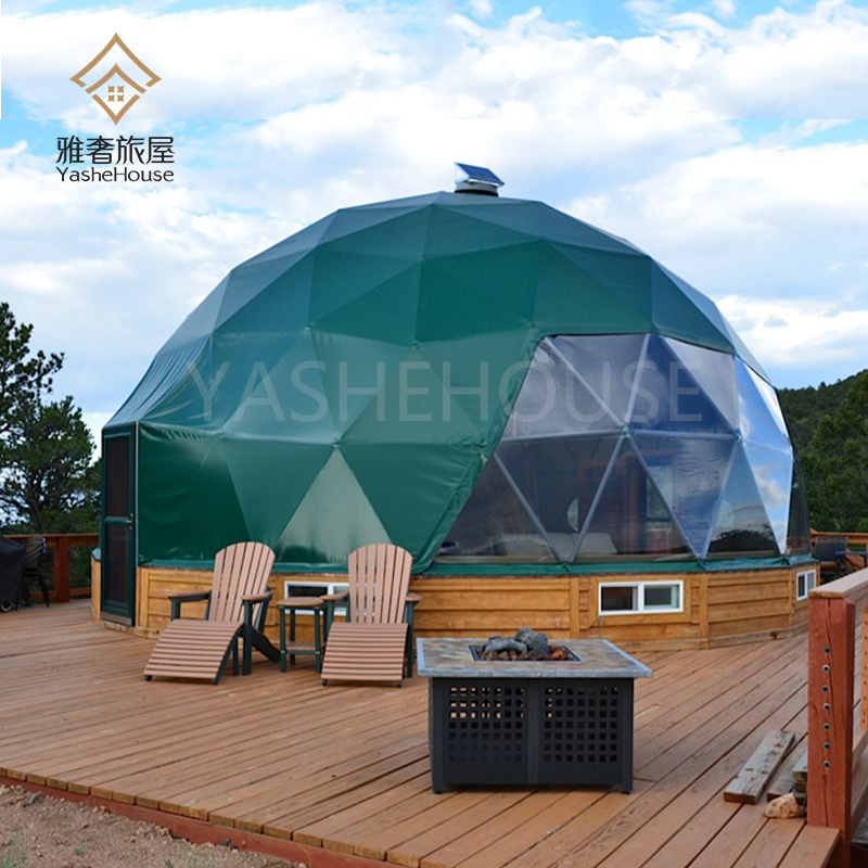 湖南歐式營地星空帳篷酒店案例