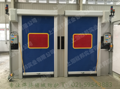 定制機器人工作站安全門，焊接防護門