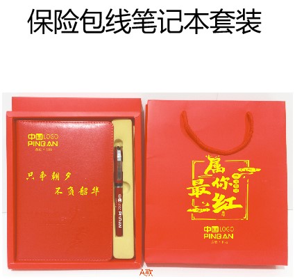 定制商務(wù)保險禮盒套裝 禮品袋 禮品包裝 禮品冊批發(fā)制作
