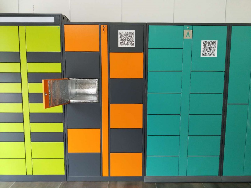 智能外賣自提保溫柜  臺州能人辦  可定制