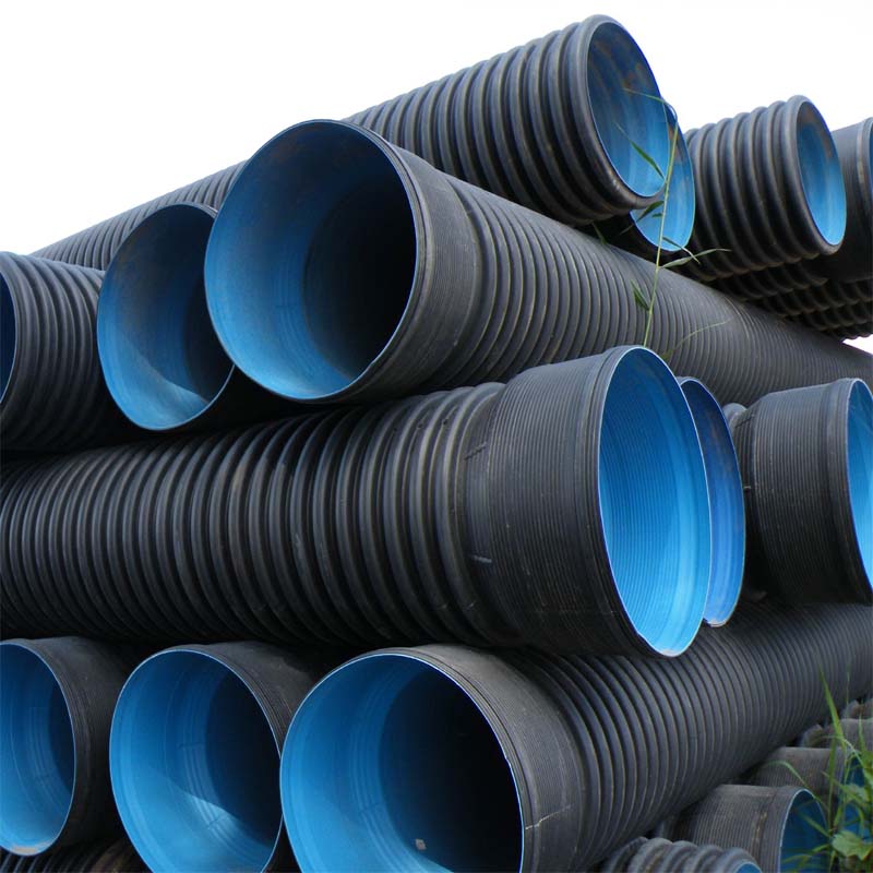 供應pe雙壁波紋管 排污管地埋排水直徑300mm廠家直銷