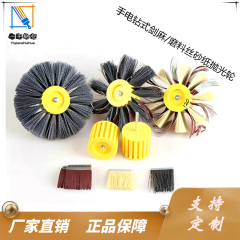 供應(yīng)拋光輪 木工砂紙磨頭 尼龍磨料絲劍麻刷圓盤毛刷優(yōu)質(zhì)保證