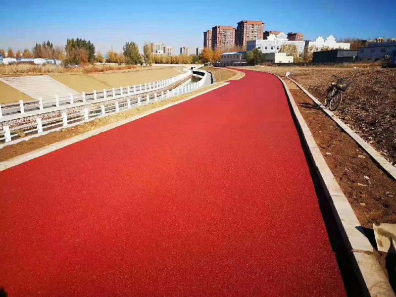 安徽合肥彩色路面噴涂劑無差別施工高低溫均可