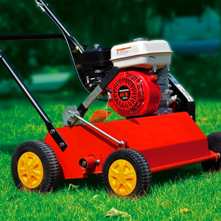 高爾夫球場梳草機  GX160汽油動力梳草機  梳草切根機