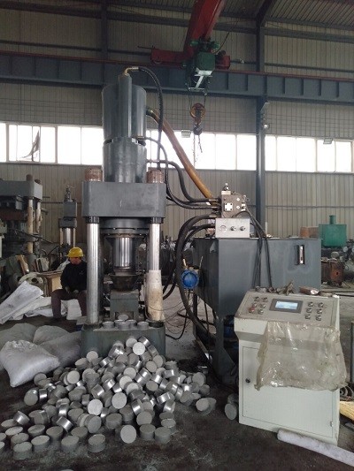 四川自動鋁屑壓塊機再生資源加工設備Y