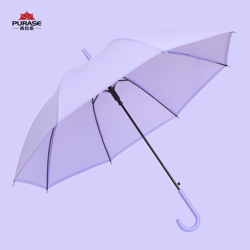 頂峰-珠海實力廠家-日系磨砂透明雨傘男女廣告傘定制