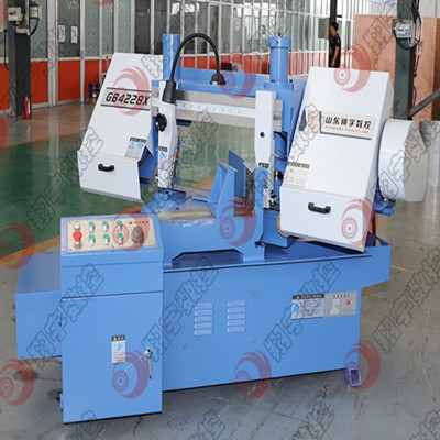 角度金屬帶鋸床4228/臥式帶鋸床 鋸條使用壽命長