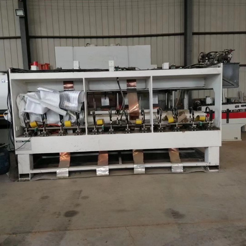 出售二手木工設備燦高重型推進試高頻拼板機