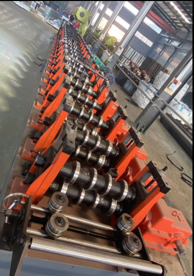 全自動式鋼跳板成型生產線江陰博世杰