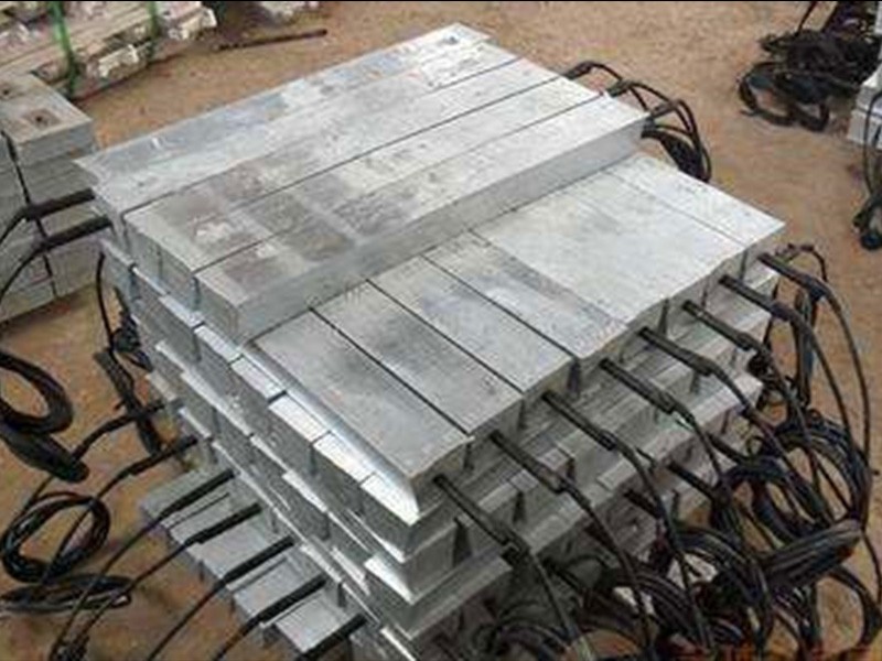 龍昌陰保供應管道防腐埋地用鋅合金犧牲陽極