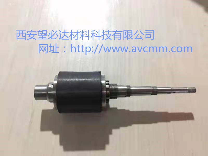 西安望必達高速永磁電機轉(zhuǎn)子碳纖維綁扎定制